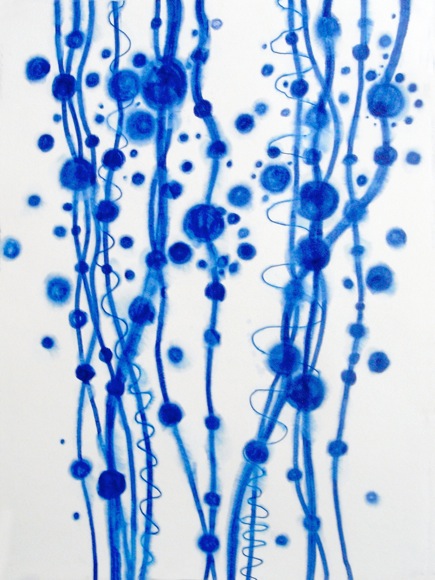 Untitled (Blue drawing)